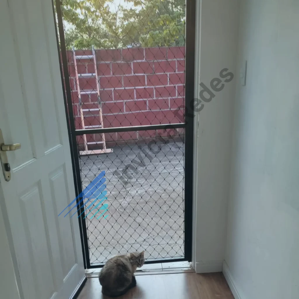 Redes de proteção para porta para gato